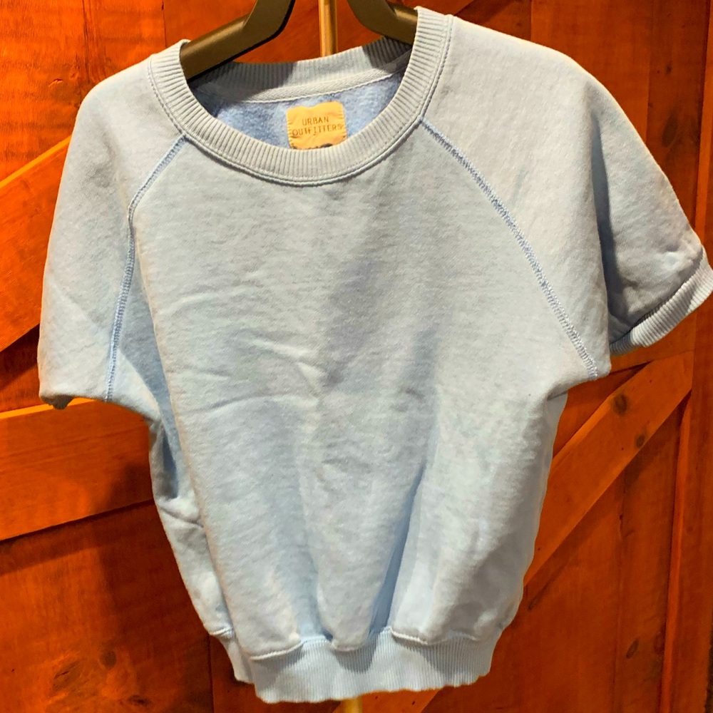 Urban Outfitters Short Sleeve Sweatshirt
